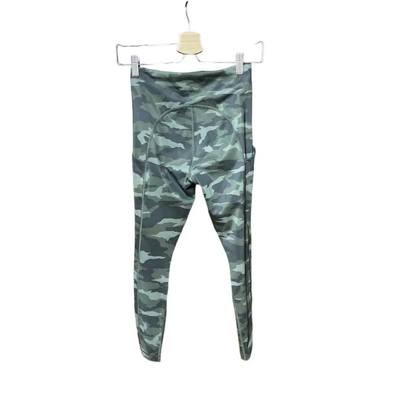 Athleta Ultimate Camo 7/8 Tight Leggings Pockets Olive Green‎ Size XS - Picture 7 of 12